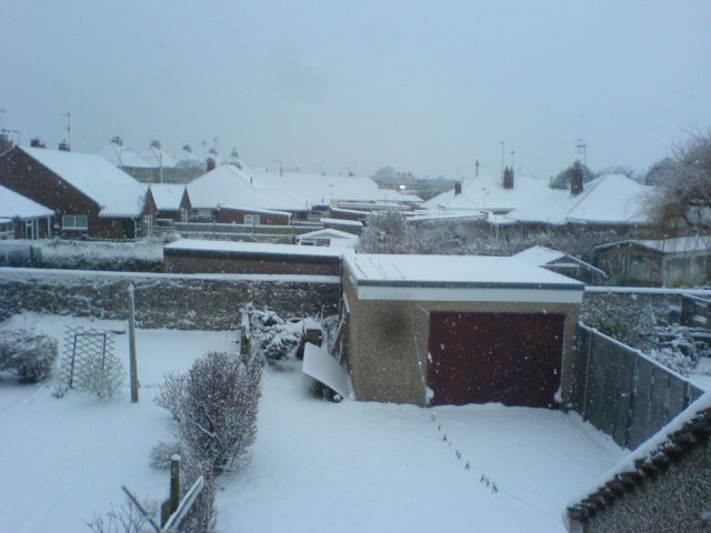 view of snow